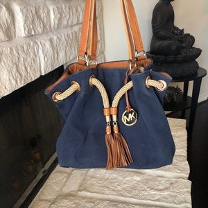 Michael Kors Navy Purse